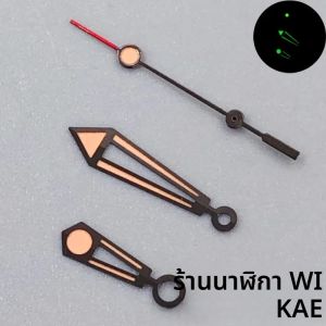 31 มม.สีเขียวทอง 007 สไตล์นาฬิกาสีเขียวส่องสว่าง Fit NH35 NH36 Mingzhu Miyota ETA PT5000 นาฬิกาอุปกรณ์เสริม