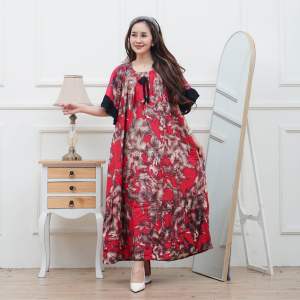 Daster big size semata kaki Dress jumbo bahan rayon premium Ld 130 muat bb 100 kilo daster rumahan super jumbo 4xl menyerap keringat adem termurah terlaris