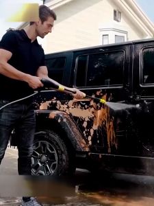 Car washer High pressure washer 3800W High Power Sprayer Household portable Car Wash Machine With Gun portable car washing artifact anti-leakage protectio