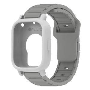 Silicone Case+Strap For Redmi Watch 5 Active/Lite Hollow Out Protective Cover For Redmi Watch 5 Lite 5 Active Wristband Bracelet