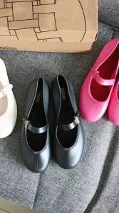 Mels flat soft jelly ballerina