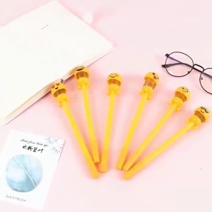 (3 pcs) Pulpen Emoji Goyang Lucu - Souvenir Ulang Tahun & Alat Tulis Unik