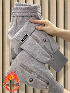 Quần Dài Thể Thao Dày Lót Lông Cừu Thời Trang Cho Nữ Quần Dài Rộng Rãi Quần Dài Thể Thao Thường Ngày Quần Dài Harajuku Quần Dài Thường Ngày Mùa Thu Đông