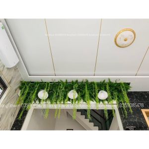Cụm cỏ giả trang trí decor ảnh shop thì công thực tế