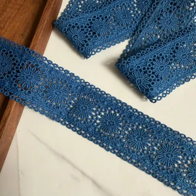 (DÂY 6 MÉT 5) REN COTTONCÓ 3 MÀU PHỤ LIỆU MAY VÁ BẢN RỘNG 4.5CM.