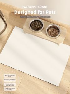 XXM | Waterproof Oil-resistant Slip-resistant Splash-resistant Pet Feeding Mat