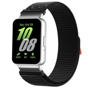Nylon Strap for Samsung Galaxy Fit 3 Sports Breathable Woven Band for Samsung Galaxy Fit 3 Smart Watch Replace Bracelet