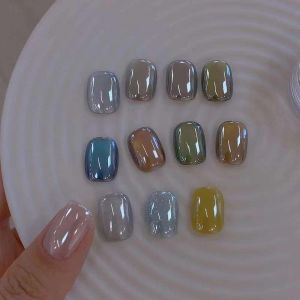 Bột tráng gương nail màu Trắng trong phối được trên nhiều nền màu khác nhau