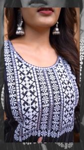 Sonali Premier Collection of Ladies Kurti Wanita Indian Baju Indian Ladies Long Top Deepavalis Collection - Q1832A / Q1832B / Q1832C / Q1832D