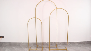 All-metal 3-piece party decoration stand wedding decoration support stand reliable bracket