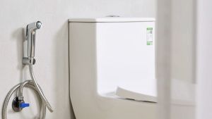 JOMOO Toilet Bidet Spray Set High Pressure ABS Handheld Shower Water Spray Bidet Sprayer Toilet Sprayer Washer with 150cm Stainless Steel Hose Holder for Bathroom