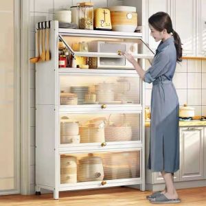 Kitchen Cabinet organizer Cabinet for kitchen Rack Dish Cabinet Kitchen Organizer Plate Organizer