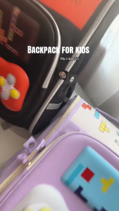 KENBAGS#9945 Backpack for KIDS  gamer-themed school gear designed for elementary and middle school students.