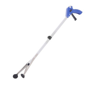Cleaning Up Clip Aluminum Alloy Litter Picker Strong Rubber Suction Cups Reacher Grabber Tool for Indoor/Outdoor/Workplace/Home