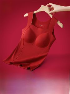 MiiOW | Red Warm Underwear with Built-in Pads for Women