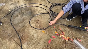 High Pressure Pipe Washer & Sewer Drain Cleaning Hose