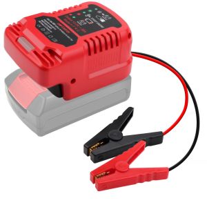 Portable Auto Car Jump Starter with Cable For Makita For Einhell 18V-20V Lithium-Ion Battery Charger Power Bank Starting Adapter