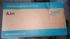 Mesin Pompa Air Semi Jet Pump Stainless Steel LEO AJM30S