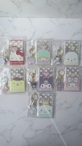 Sanrio Characters Card holder/protector with Keychain