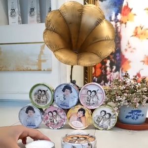 Shanghai Lady Vanishing Cream Moisturizing Prevent Dry and Cracked Skin Brighten Skin