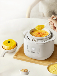 Bear | Nồi Điện Gốm Dùng Tại Nhà Đun Súp Yến Thực Phẩm Cho Bé