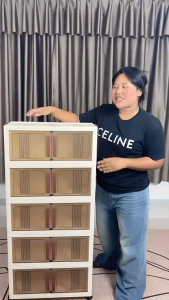 ตู้เก็บของพับได้ กว้าง 38ซม./52ซม./60ซม./70ซม./80ซม. ตู้เก็บของสองประตู ตู้เก็บของห้องนอน ตู้เก็บของรองเท้า ตู้เก็บของหน้าระเบียง ตู้เก็บของเล่นสำหรับเด็ก ตู้เก็บของหนังสือ