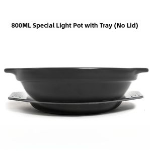 High Temperature Resistant Ceramic Stove Top Rice Cooking Pot for Yellow Braised Chicken Rice Korean Style Mini Sand Pot