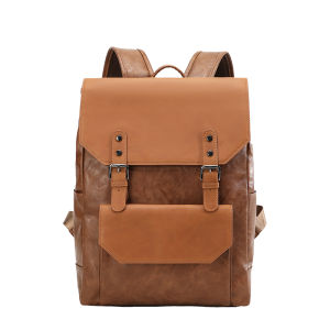 SEWAFOX | Business Casual Leather Backpack for Men