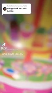 Mainan Anak Gerobak Dorong Ice Cream SRG 928 / Mainan Lucu Anak Troli Gerobak Es Krim