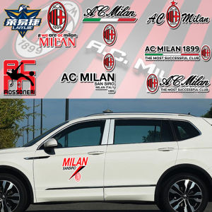 AC Milan Serie A Ibrahimovic Fan Car Sticker