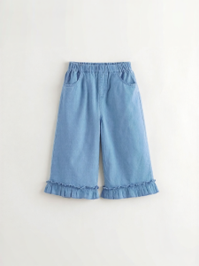 Marc&Janie | Sweet Lace Thin Jeans Trousers Wide Leg