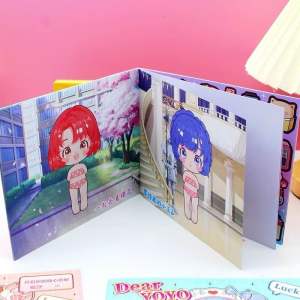 Sổ Sticker Phối Đồ Sáng Tạo - SỔ STICKER DÁN CHO BÉ Giy Diy