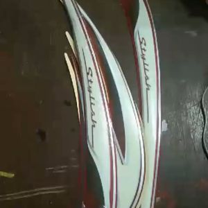 Stiker Stylish Motor Honda & Desain Stiker Motor Modern