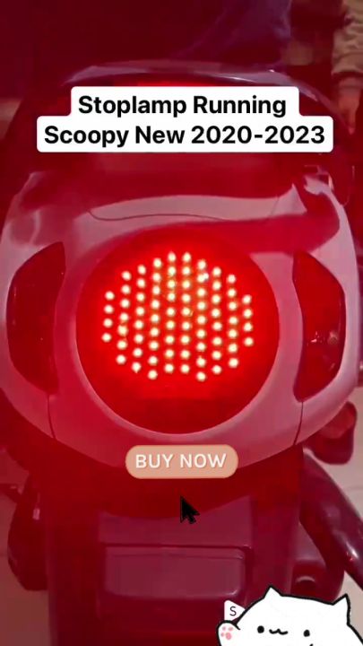 LAMPU STOPLAMP RUNNING MOTOR SCOOPY 2020 2021 2022 2023 2024 11 Mode Auto dan Manual