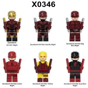 Superhero Daredevil Assembly Building Blocks Toy
