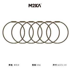 M2ka Sport Hair Ties for Women High Elasticity Durable Anti-Slip Premium Hair Bands Original Design Satin Material