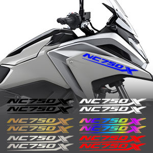 สติ๊กเกอร์กันน้ำแบบลอกแปะสะท้อนแสงสำหรับฮอนด้า NC750X สติกเกอร์แต่งรถสติ๊กเกอร์แท๊งค์น้ำมัน Stiker Motor