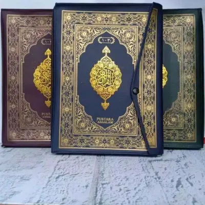 [COOD] A4 Al Quran per Juz 30 Jilid Mujaza Alquran Samsia - Lestari Madinah