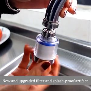 Vòi Xoay 360 Độ Kèm Đầu Lọc Nước Khử Clo