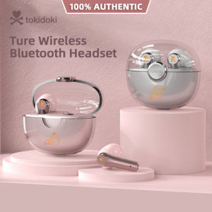 Tokidoki TD09 TWS Wireless Earbuds Bluetooth Headphones BT 5.1 HiFi Sound Quality Noise Reduction Semi-in-Ear Sports Long Battery Life Suitable