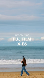 Fujifilm X-E5 Mirrorless Camera (Body / with Kit Lens) — 40MP • 7-Stop IBIS • 4K/6.2K Video