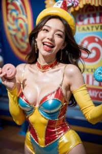 CIFbuy | 2D Retro Aluminum Metal Sign - Candy Park Korean Model Bright Smile Wall Art for Home Office Bar Man Cave Unique Gift Decor