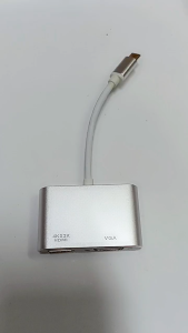 C27 - Dây cáp Chuyển đổi USB Type C sang HDMI và VGA (Linh kiện máy tính siêu rẻ)