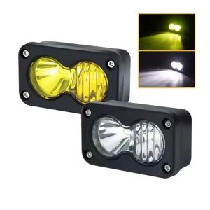 3 Inch Superbright 20W Car Spotlight White Yellow LED Pod Driving Work Light For Car Motorcycle Truck Luggage Rack Lamp