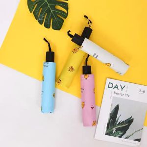 Aa fashion shop new anti theft lock uv automatic umbrella Double Coated