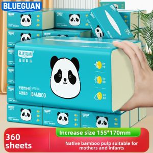 blueguan | Bamboo Pulp Four Layers Thickened Tissue 360 Sheets