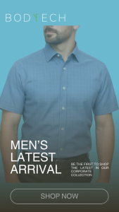 Bodytech Short Sleeve Polo Checkered for Mens Casual and Office Wear - Classic Fit - Polo Mens