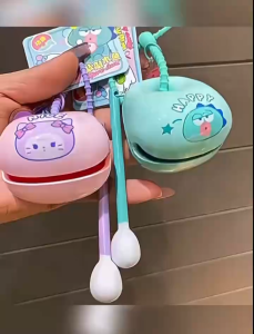 Cute Cartoon Tap Toy Stress Relief Fidget Toy Desk Toy for Kids & Wooden Fish Relaxing Tapping Toy