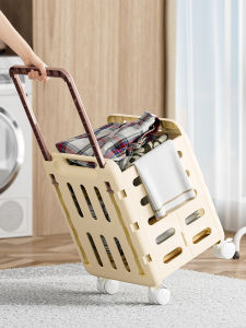 Large Capacity Foldable Dirty Laundry Basket Bathroom Clothes Storage Basket High Aesthetic Value Home Use Laundry Hamper