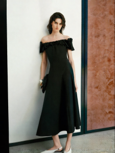 Vero Moda | Flounce One-shoulder A-line Maxi Dress